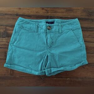 Green Women's Shorts